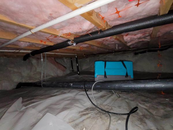 Crawl Space Water Remediation in Indio